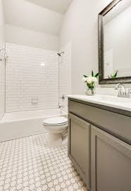 Octagon Dot Precious And Petite Gray White White Subway Tile Resonated Style Clarity Homes W White Bathroom Tiles Octagon Tile Bathroom Tile Bathroom