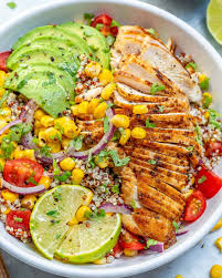 60 healthy chicken dinners for the best weeknights ever. Mexican Grilled Chicken Bowl Recipe Healthy Fitness Meals