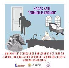 An employee should not be required to work overtime exceeding a total of hours in a month. Kakak Juga Pekerja Pinda Jadual Pertama Akta Kerja Untuk Lindungi Hak Pekerja Domestik Sosialis
