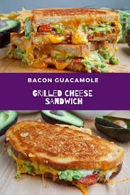 Bacon Guacamole Grilled Cheese Sandwich Cheese Sandwiches Bacon Guacamole Breakfas Avocado Recipes Breakfast Bacon Guacamole Grill Cheese Sandwich Recipes