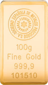 Lingote Oro 100 Gramos Sempsa Espana Oro Express