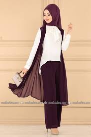 Sifon Yelekli Ikili Tesettur Takim 7550eh211 Murdum Moda Selvim Moda Stilleri Moda Basortusu Modasi