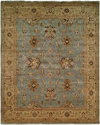Anatolia Collection 3x5 Blue Gold Area Rug Oriental Rug Mart Inc