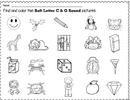 Hard Soft Letters Of C G Packet Letters Pictures Words Worksheets Letter Sounds Word Cards Reading Center Activity