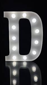 Metal White D Marquee Letter Light 9height Light Up Etsy In 2021 Light Letters Lighted Marquee Letters Light Up Letters