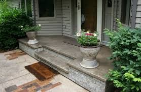Browse 235 stamped concrete steps on houzz whether you want inspiration for planning stamped concrete steps or are building designer stamped concrete steps from scratch, houzz has 235 pictures from the best designers, decorators, and architects in the country, including alair homes peterborough and huettl landscape architecture. Stamped Concrete Steps Front Porch Home Exterior Designs Home Decor Help
