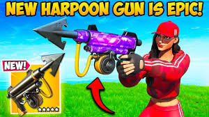 The harpoon gun can be purchased for 664,500 gold from the s.s. New Harpoon Gun Is Amazing Fortnite Funny Fails And Wtf Moments 732 Youtube