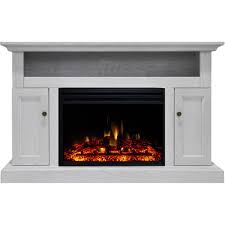 Real living 62 white tile grand electric fireplace real living 62 white tile grand electric fireplace 2 non combo product selling price : Cambridge Sorrento Electric Fireplace Heater With 47 In Whi