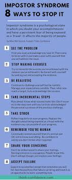 Imposter Syndrome Self Esteem Worksheets Self Confidence Tips Self Esteem