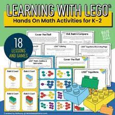 lego math activities hands on math games grades k 2 printable