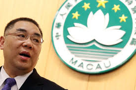 Macau Chief Executive Fernando Chui arrives in Portugal to talk cooperation  with China