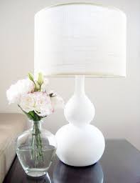 Even though sleep is the main activity in bedrooms, most then decide if you'll need a taller or shorter lamp in order to have enough light for reading in bed or walking across the room at night. My New Lamp White Lamps Bedroom Bedroom Night Stands White Lamp