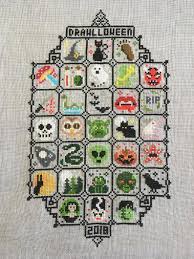 Mini halloween cross stitch patterns. Needle Craft Pattern Set Of 12 Happy Halloween Mini Cross Stitch Pattern Download Pdf Halloween Cross Stitch Chart Visual Arts Craft Supplies Tools Tomtherapy Co Il