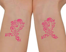 Decision about get a tattoo or not is surely a hard one since there are a lot of bad stigma about tattoo. 32 Pretty Cancer Ribbon Tattoos On Wrist