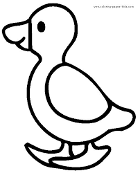 Are you looking for a simple and free printable winter penguin coloring page for preschool kids, toddlers, kindergarten kids, teens and adults! Simple Animal Coloring Pages Duck Color Page Animal Coloring Pages Color Plate Colori Farm Animal Coloring Pages Animal Coloring Pages Easy Coloring Pages