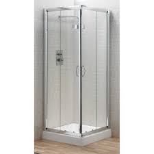 Smart Option To Decorate Your Bathroom Using Home Depot Shower Enclosures Neo Angle Shower Doo Minimalist Decor Minimalist Interior Small Bathroom With Shower