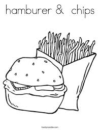 Dale christmas coloring pages chips and salsa coloring page chips and dip coloring pages chip beauty and beast coloring pages chip foose coloring pages. Hamburer Chips Coloring Page Twisty Noodle