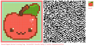 I Do Flags For 50 000 Bells Or Animal Crossing Items Depending On The Item Kawaii Apple Animal Crossing Animal Crossing Qr Animals