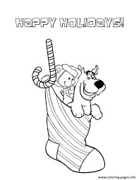 Take a deep breath and relax with these free mandala coloring pages just for the adults. Scooby Doo In Christmas Socks Coloring Pages Printable