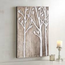 Birch Tree Wall Art Go Natural In A Totally Glam Way With The Silver Toned Birch Trees On Our Acrylic On Canvas Wall Art A Modern Metal Tree Wall Art Metal Tree Tree Wall Art Diy