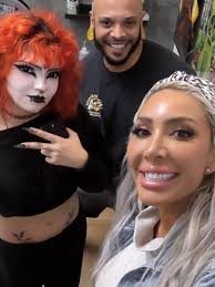 Farrah Abraham's daughter Sophia gets her 1st tattoo. 🦇 Bats