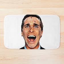 Patrick Bateman Bath Mats for Sale