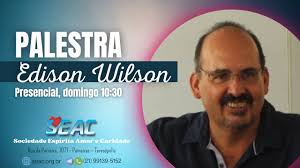 Palestra com Edison Wilson, 21/01/2024 às 10:30 pela SEACtere