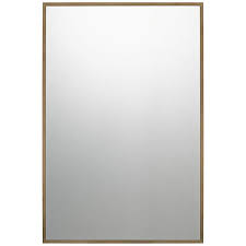 Choose a contemporary, modern or traditional style frame to match the design of your home décor. Quoizel Lockport Antique Brass 24 X 36 Wall Mirror 43e34 Lamps Plus