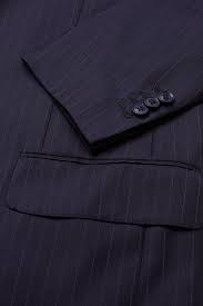 Elegante raffinato vestito abito donna tubino corto gessato blu maniche 3520. Abito Blu Gessato In Lana Elasticizzata Uomo Boggi Milano
