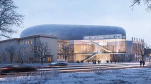 Steven Holl designs zinc concert hall for Ostrava in the Czech Republic