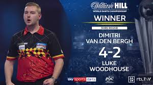 It was played on 07/03/2020 at 20:40, and the the implied. Pdc Darts On Twitter Van Den Bergh Wins Dimitri Van Den Bergh Beats Luke Woodhouse To Reach The Fourth Round Four Ton Plus Finishes For The Belgian Whdarts Https T Co Jof0cxmg5v