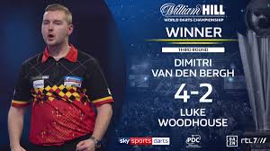 Leg dimitri van den bergh. Pdc Darts On Twitter Van Den Bergh Wins Dimitri Van Den Bergh Beats Luke Woodhouse To Reach The Fourth Round Four Ton Plus Finishes For The Belgian Whdarts Https T Co Jof0cxmg5v