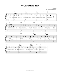 O Christmas Tree Sheet Music From Kiboomu Kids Songs Sheet Music Christmas Sheet Music Clarinet Music