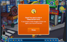 Everyone is now banned from banned from club penguin. You Can Actually Get In Trouble For Saying Cprewritten In Cponline Clubpenguin