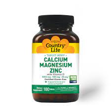 Lack of balance between these nutrients is one of the reasons why calcium supplements have become associated with increased risk of heart attacks and. Calcium Magnesium Zinc With Vitamin D Tablets Country Life Vitamins