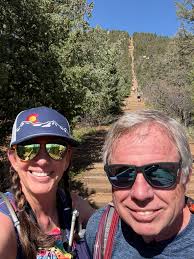 Proud grandma shares family hike moment