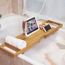 Maybe you would like to learn more about one of these? Honana Bx 816 Expandable Bamboo Bath Caddy Wine Glass Holder Tray Over Bathtub Rack Support Storage Alexnld Com