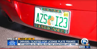 Maybe you would like to learn more about one of these? Florida License Plate Frame Law Vanity License Plate Busted Ride
