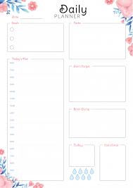 If the above printable daily planner templates do not meet your needs, use the form below to let me know what your. Daily Planner Templates Printable Download Free Pdf Daily Planner Template Free Daily Planner Daily Planner Pages