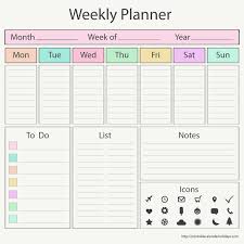 Weekly Calendar Printable For Pdf Printable Calendar Template 2020 2021 In 2020 Weekly Planner Template Weekly Planner Free Weekly Planner Printable