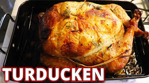 I thought i'd switch it up and cook duck for our meal. Thanksgiving Turducken Recipe Better Than Turkey Duck And Chicken Youtube