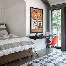 We were inspired by a cork board we saw on aubrey + lindsay's little house blog. Black Framed Kids Room Cork Boards Design Ideas