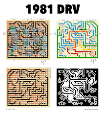 Perf And Pcb Effects Layouts 1981 Inventions Drv Diy Guitar Pedal Layout Tie Dying Techniques