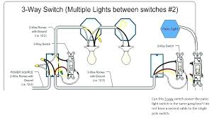 It's as long as you comply with the schematic that is. Tr 5815 Electrical Wiring 3 Way Switch With Multiple Lights 2 Schematic Wiring