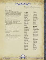 We did not find results for: Nightblade Class By Seginus Spells Http X2f X2f Goo Gl X2f Q5fmm9 Dnd 5e Homebrew Dnd Dungeons And Dragons Homebrew