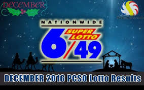 Find the official 6 aus 49 winning numbers here as soon as the draw has taken place. Results December 2016 Superlotto 6 49 Pcso Lotto Balita Boss