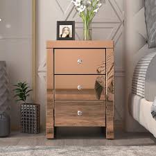 Check spelling or type a new query. Crystal Silver Mecor Mirrored Nightstand Set Of 2 Mirror Accent Side Table Silver Finished End Table W 3 Drawers For Living Room Bedroom Nightstands Home Kitchen Rayvoltbike Com