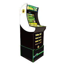 Arcade 1 Up Golden Tee Fore Home Arcade Machine With Riser Light Up Marquee In 2020 Arcade Arcade Machine Arcade Cabinet