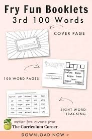 Find 88 ways to say funny, along with antonyms, related words, and example sentences at thesaurus.com, the world's most trusted free thesaurus. Fry Word Fun Booklets 3rd Hundred The Kinder Corner