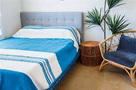 The bamboo woven cotton blanket is perfect to layer on to your bed or to snuggle up on the couch. Shop For Handmade Mexican Bedspreads Comforters